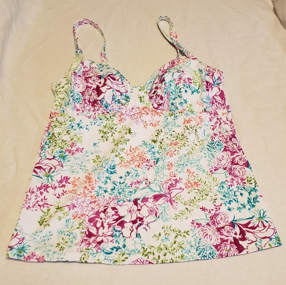 Land's End Tankini Top Size 4 NWOT - Picture 2 of 8